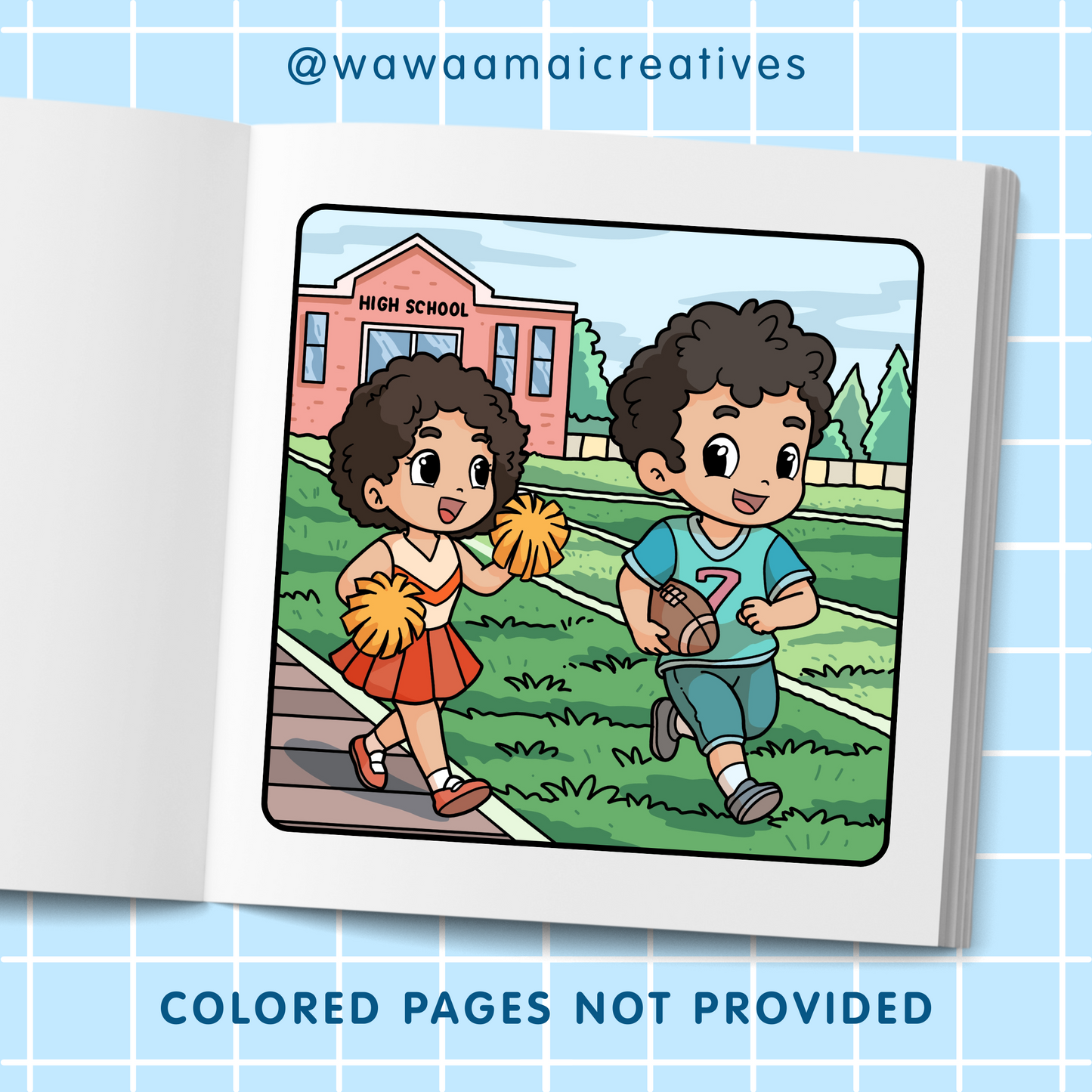 It Was Always You: A Love Story Coloring Adventure Book Extended Chibi Version