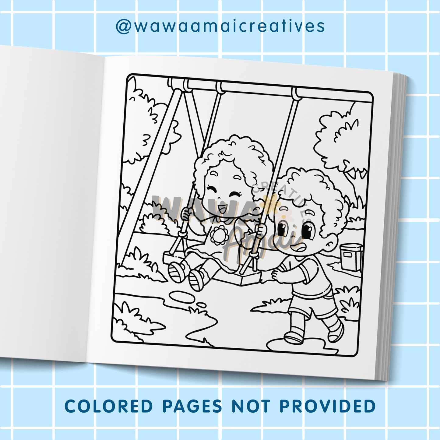 It Was Always You: A Love Story Coloring Adventure Book Extended Chibi Version