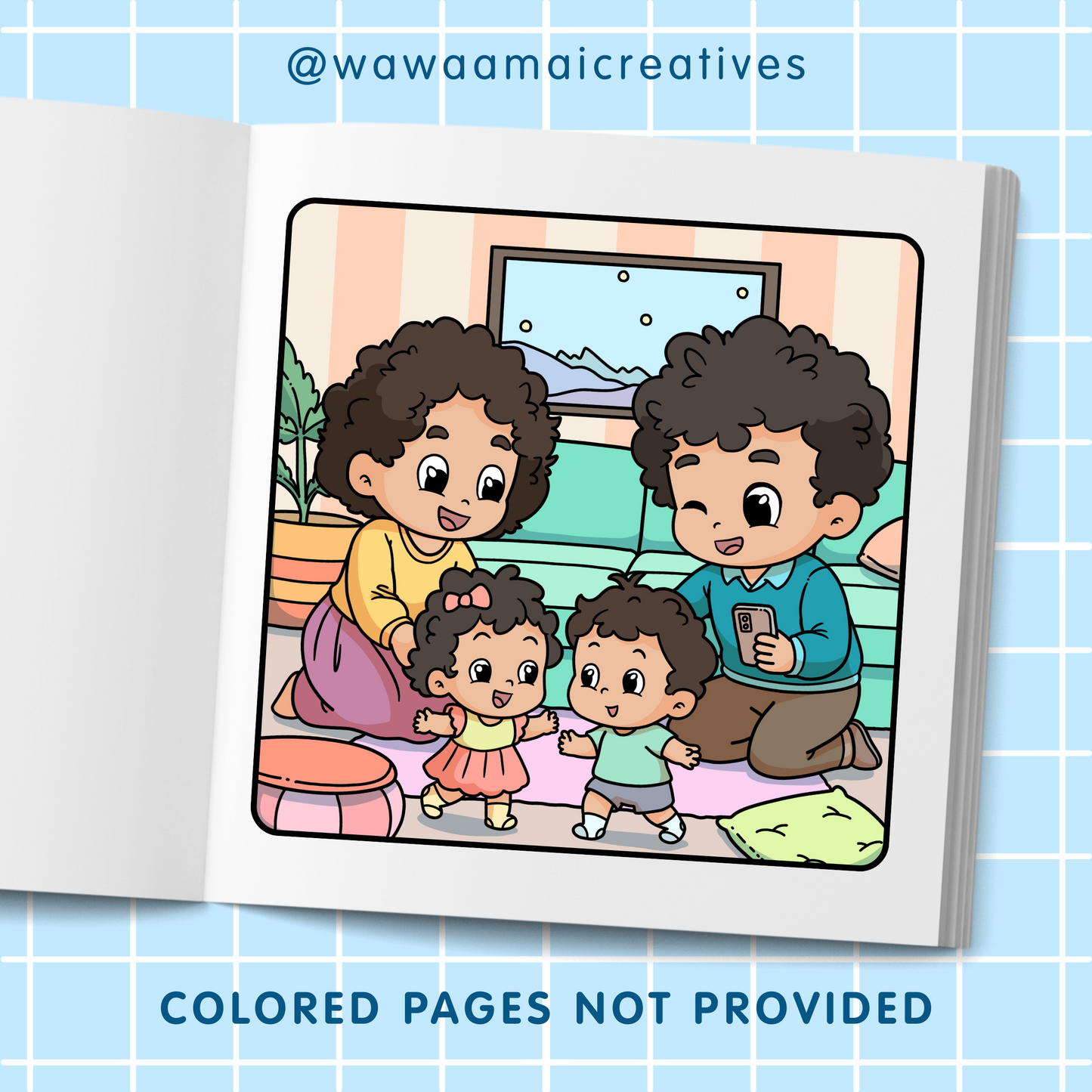It Was Always You: A Love Story Coloring Adventure Book Extended Chibi Version