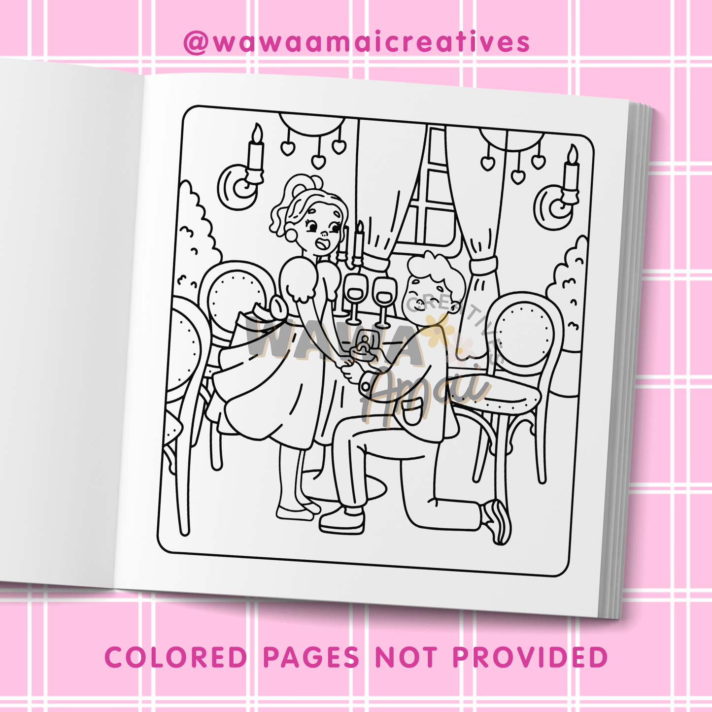 It Was Always You: A Love Story Coloring Adventure Book