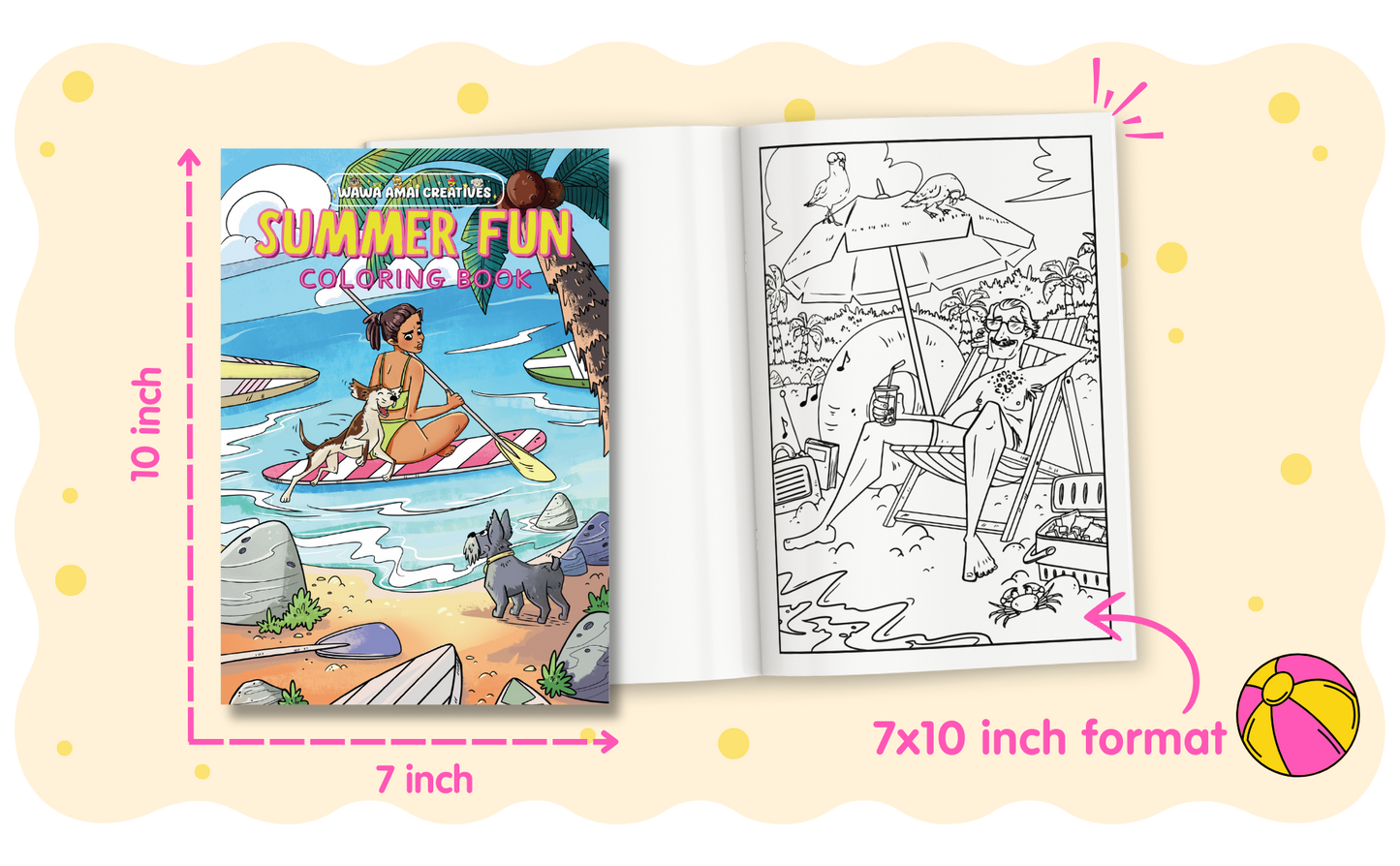 Summer Fun Digital Download (10 Pages)
