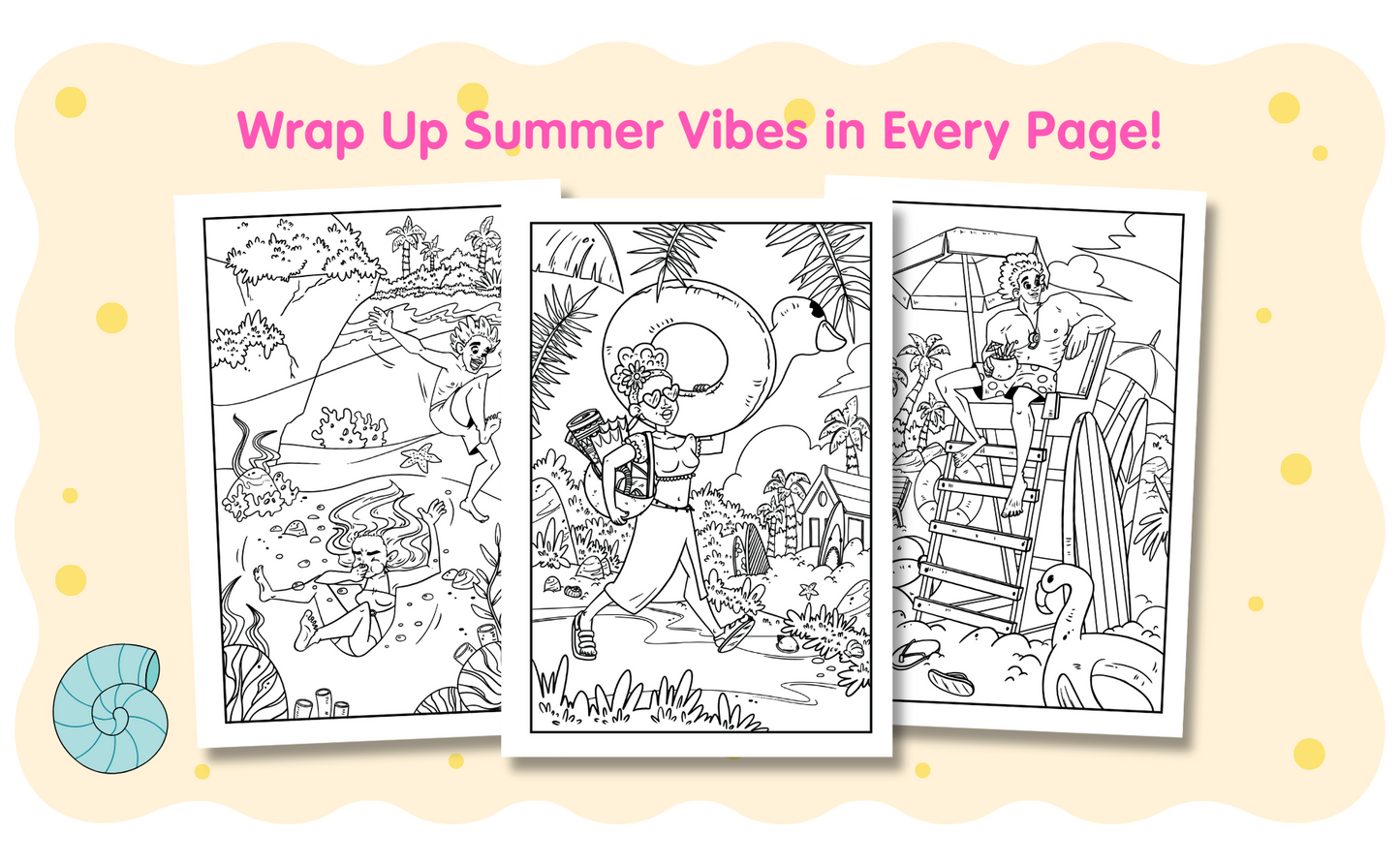Summer Fun Digital Download (10 Pages)